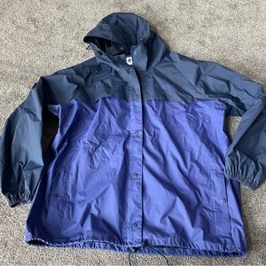 Columbia PVC Rain Jacket Womens Size Large